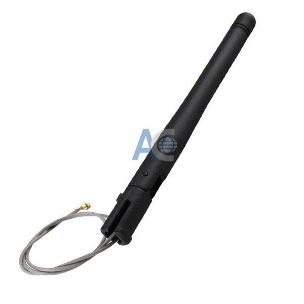 2.4GHz WIFI Rubber 2dBi Antenna With U.FL connector