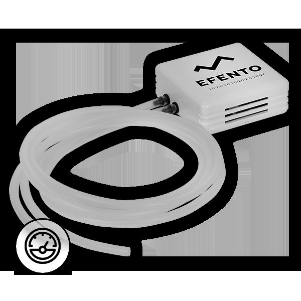 Wireless differential pressure sensor